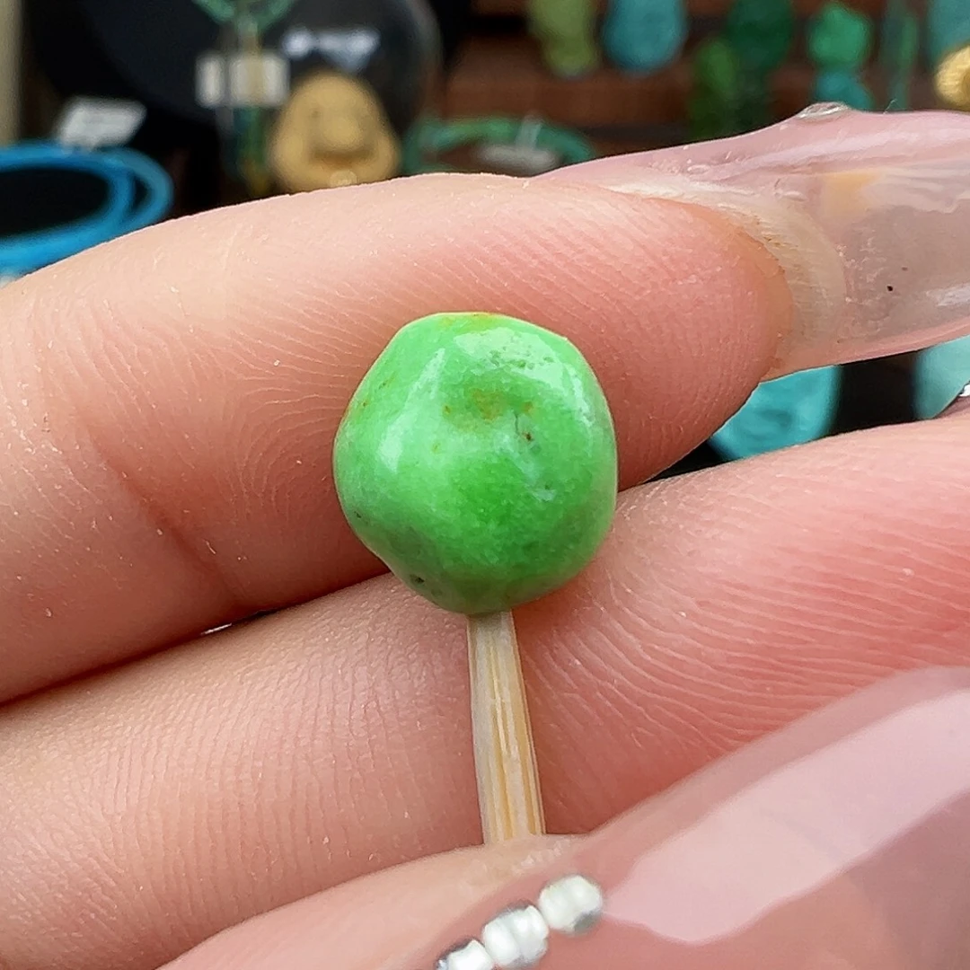 未镶嵌绿松石绿松石主播万丽