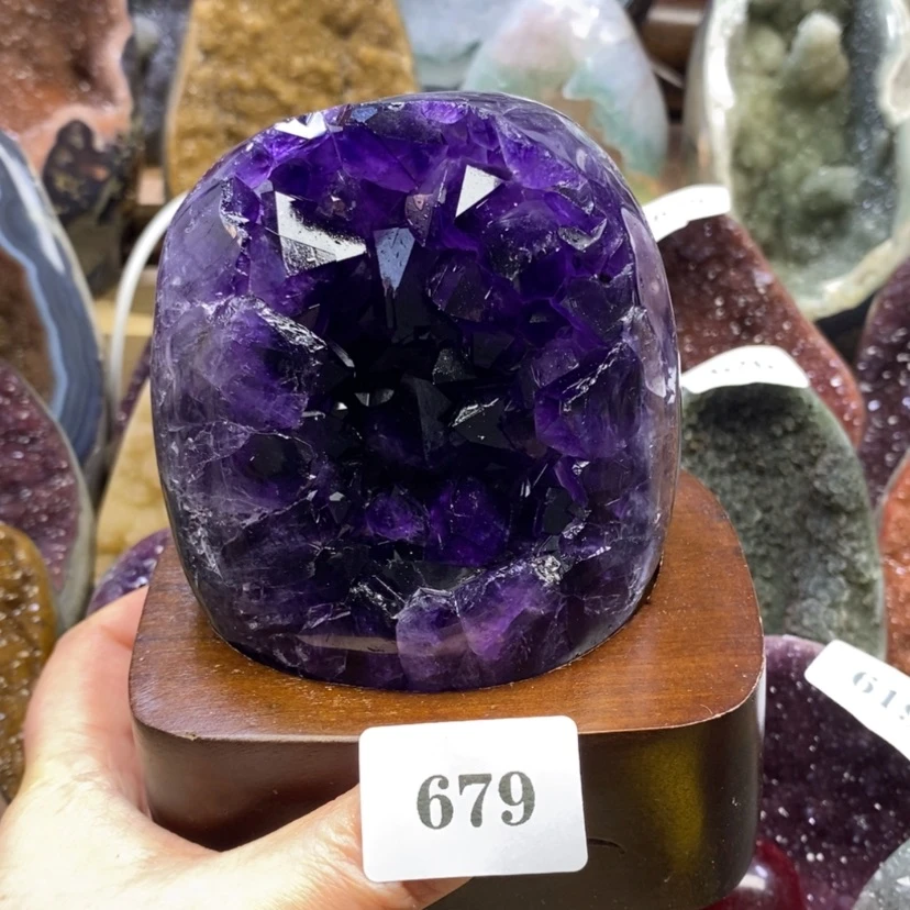 【闪购商品】未镶嵌大型摆件（非配饰）紫晶