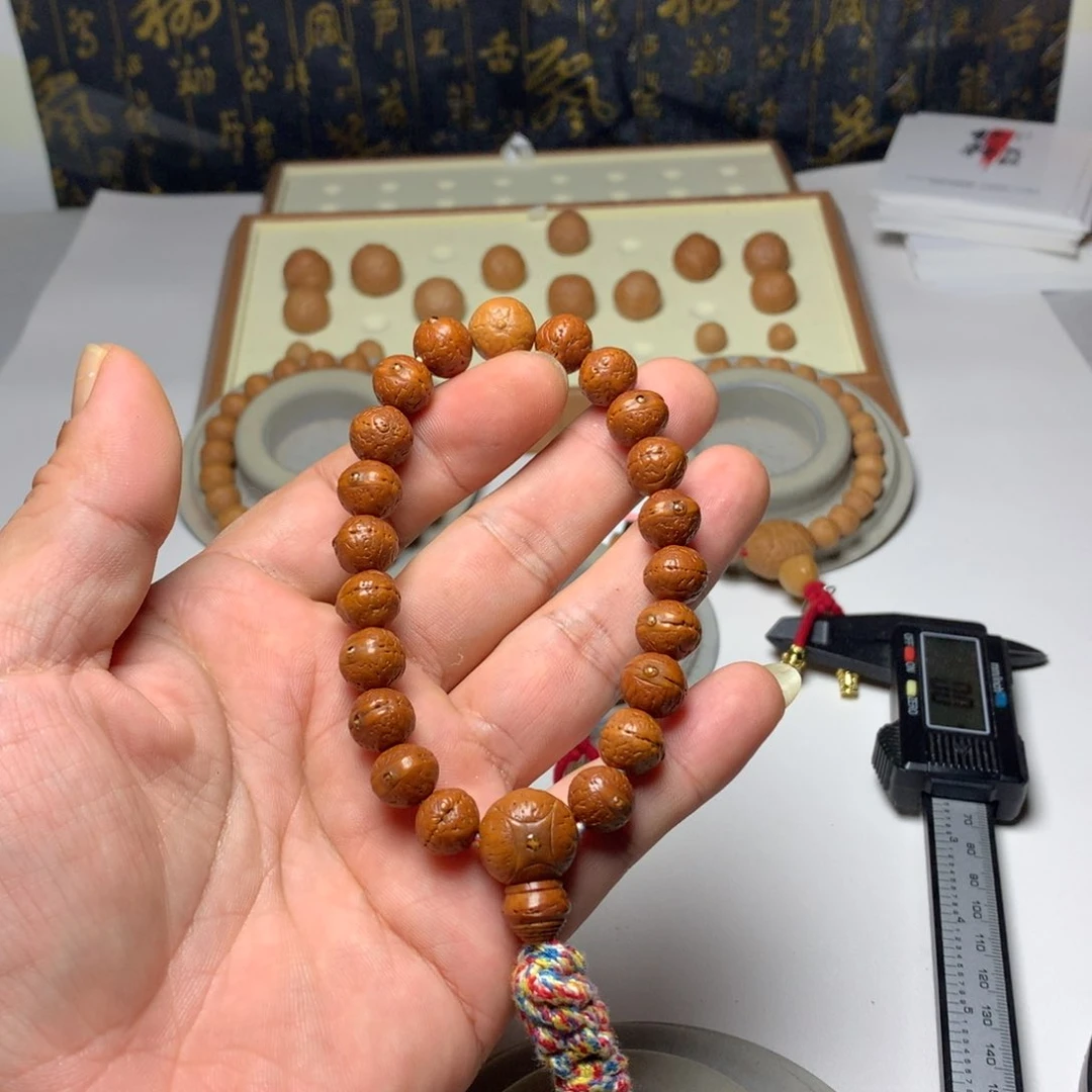 凤眼菩提手串刚菩提实心