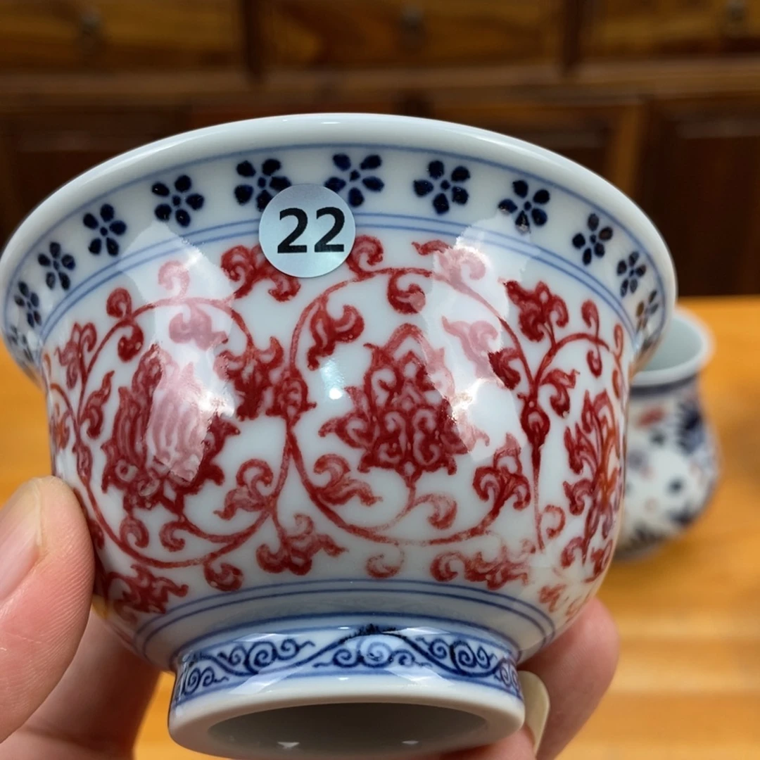 手绘茶具现代制品非古董