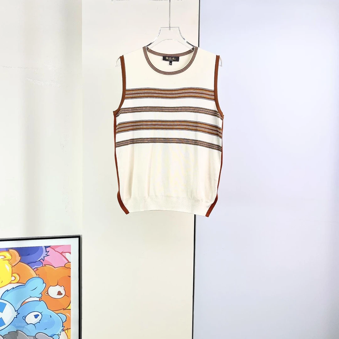 99新/ LoroPiana/ 针织无袖上衣/44码/Xspk2051