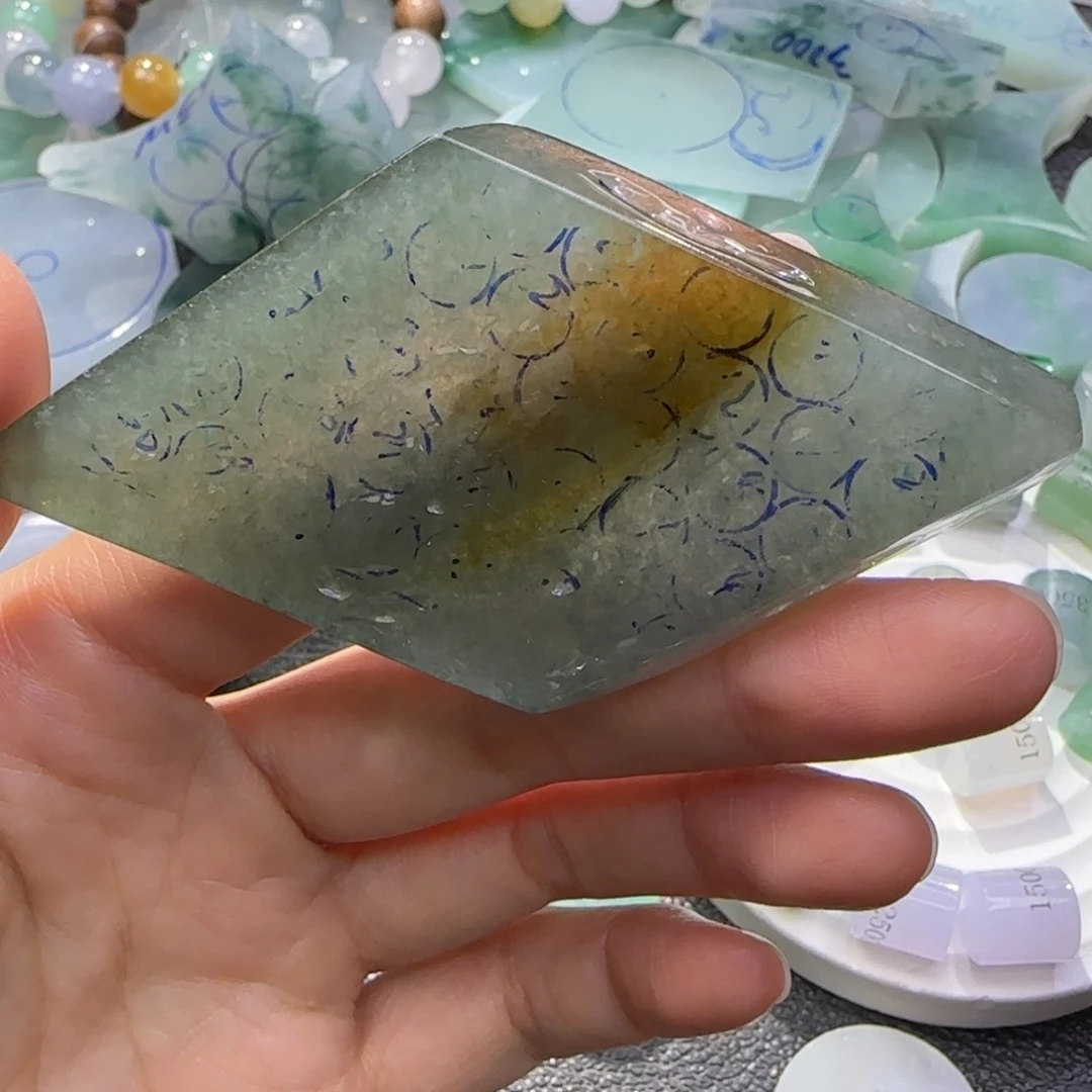 m***酱定制翡翠未镶嵌翡翠