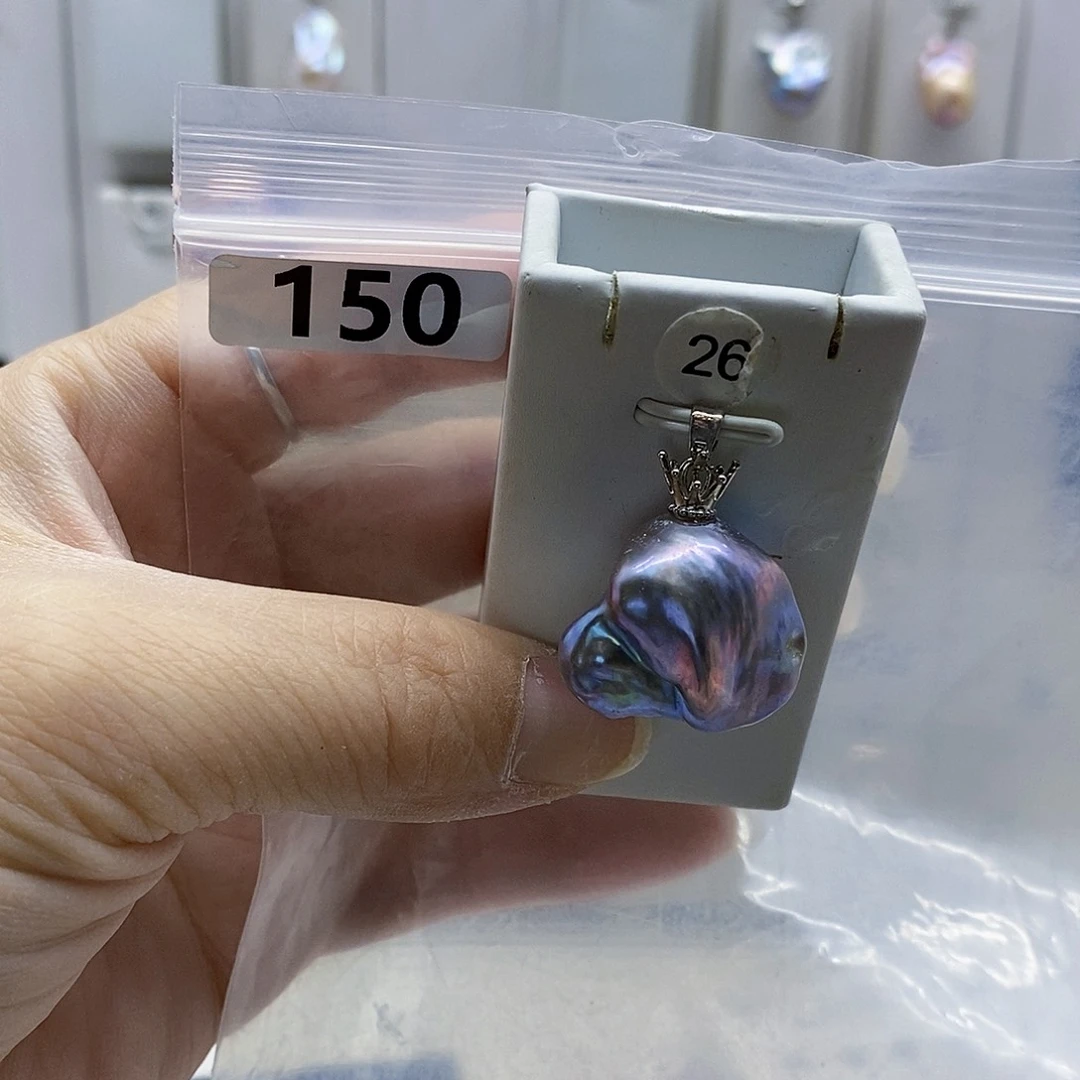 颈饰合金淡水珍珠