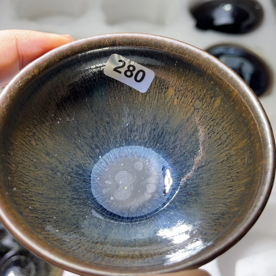 茶盏原矿原釉柴烧建盏