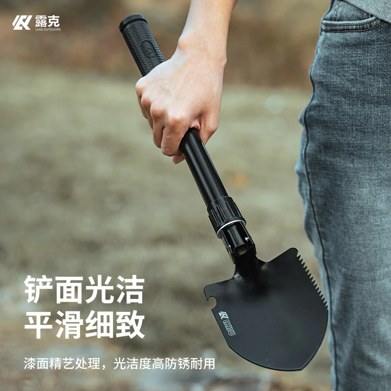 工兵铲军工铲钓鱼德国车载户外铲铁锹铲子工具铲花园盆栽小铁铲子