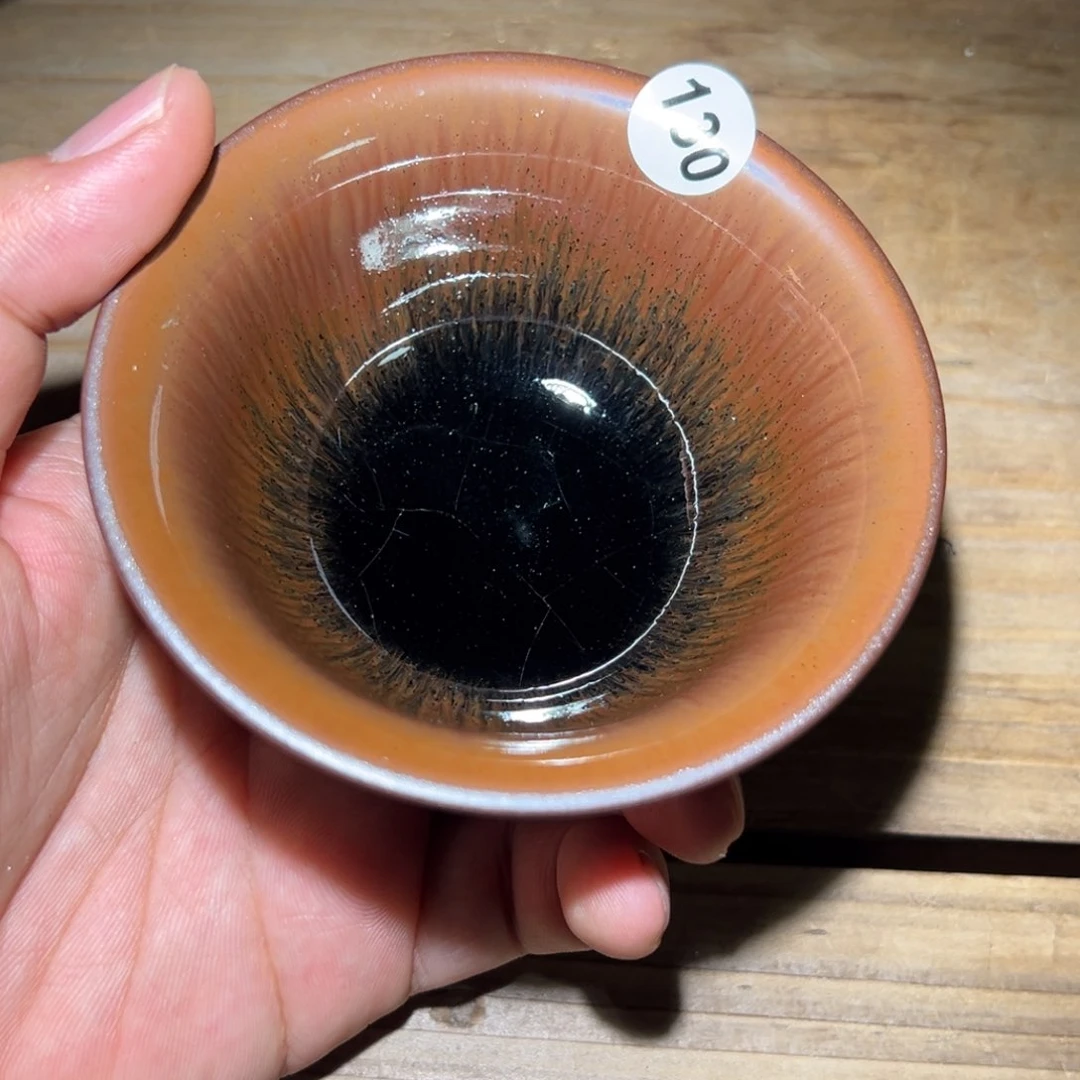 茶盏老表精选柴烧130