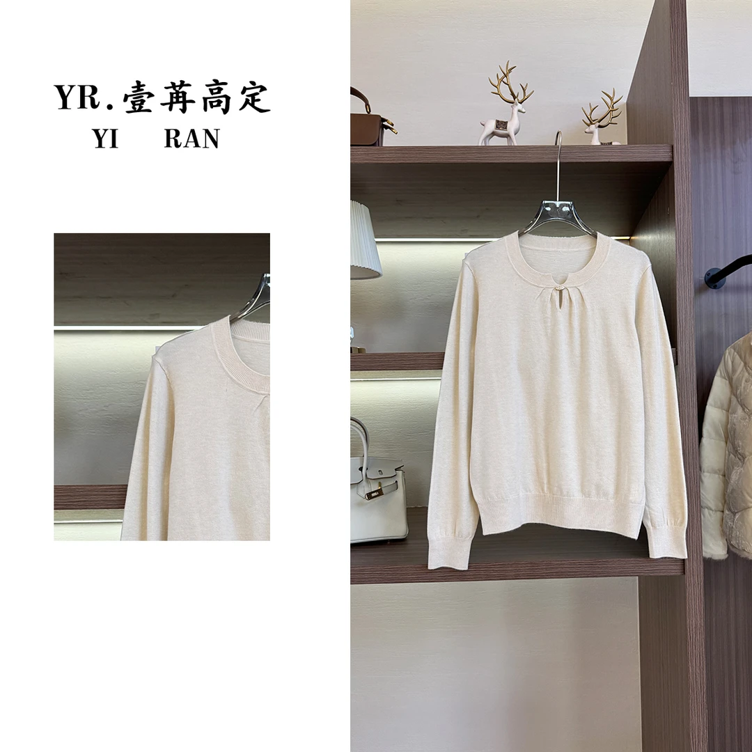 壹苒原创【羊绒衫】，闭眼入，高端显瘦保暖不扎肤羊毛衫YC8183