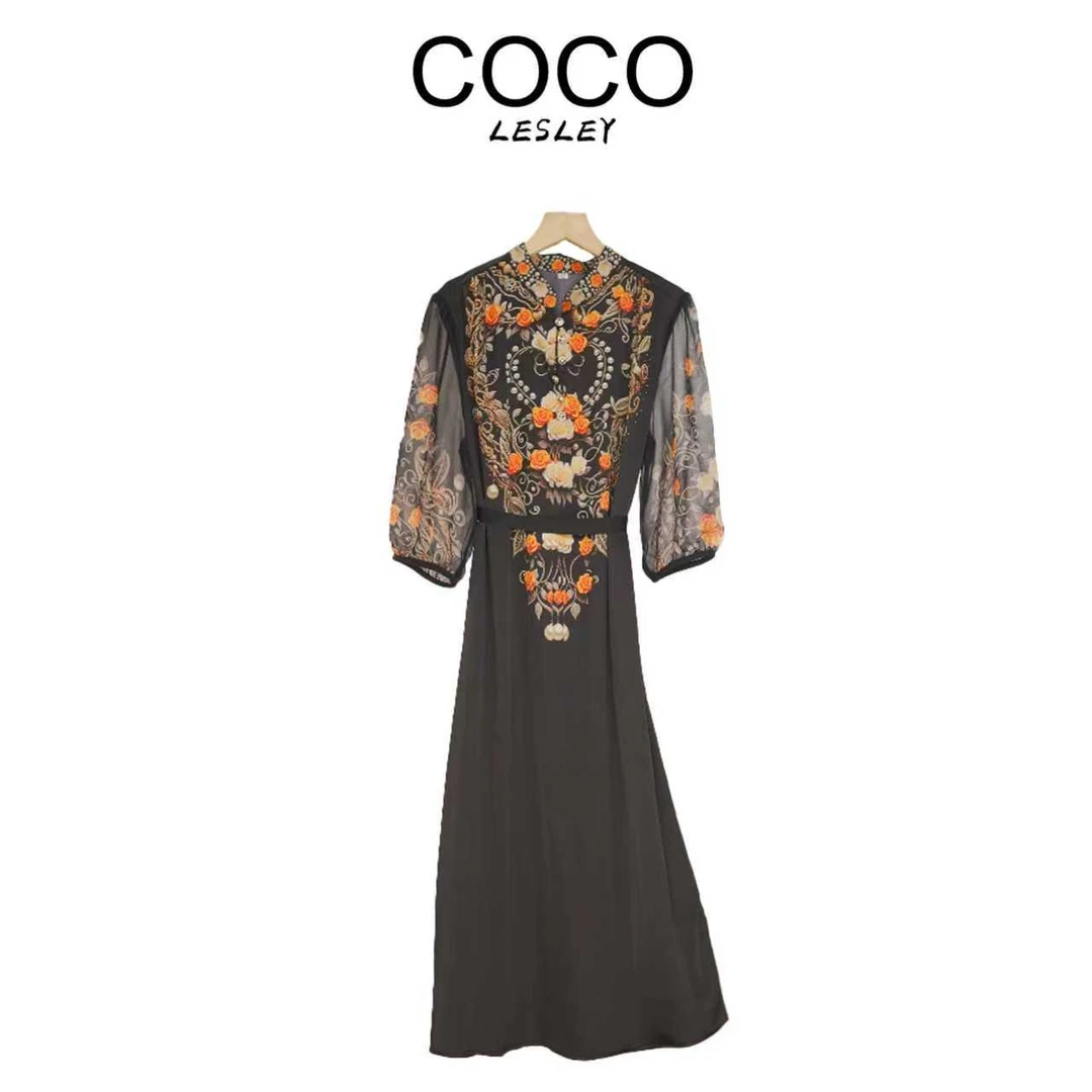 【COCO LESELY】 气质显瘦时尚裙连衣服 -富丽堂皇