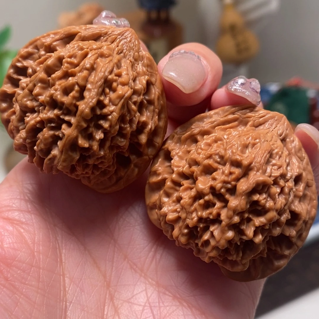 文玩核桃把件41尺寸全品满天星