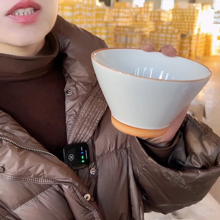 陶瓷斗笠碗13.8元6个