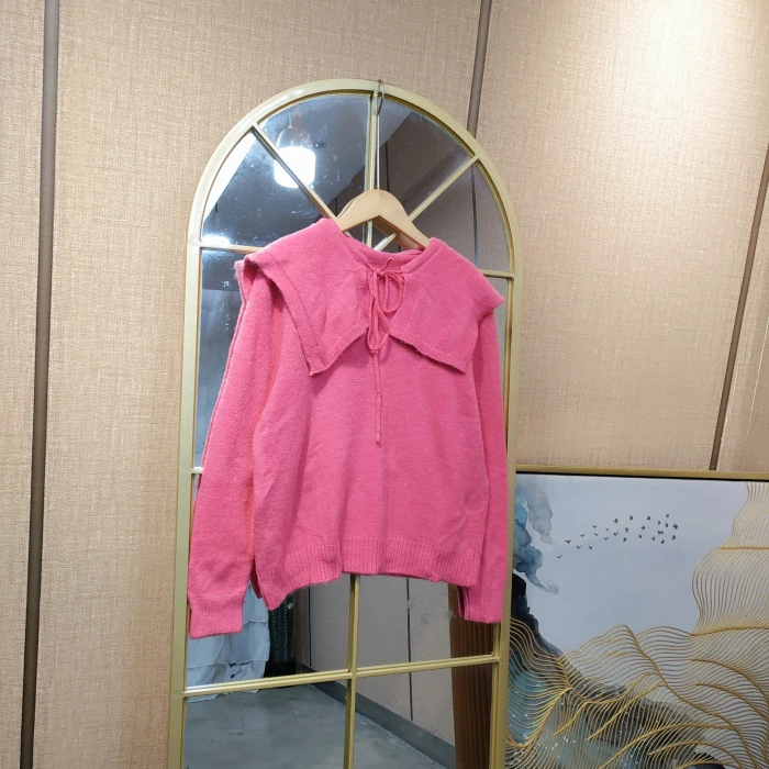 AF177孕妇粉色毛衣90-130