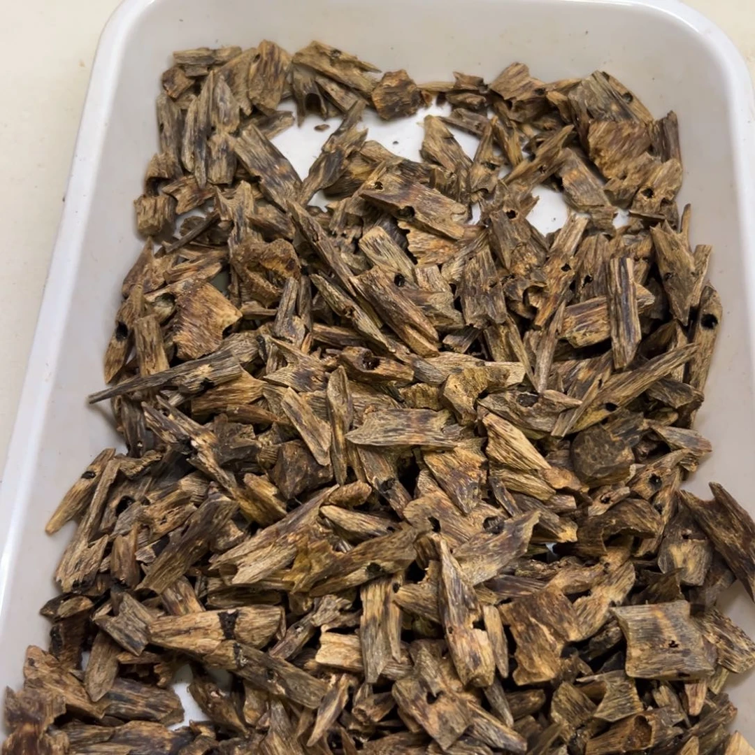 沉香沉香碎屑老白棋瓜子料100克