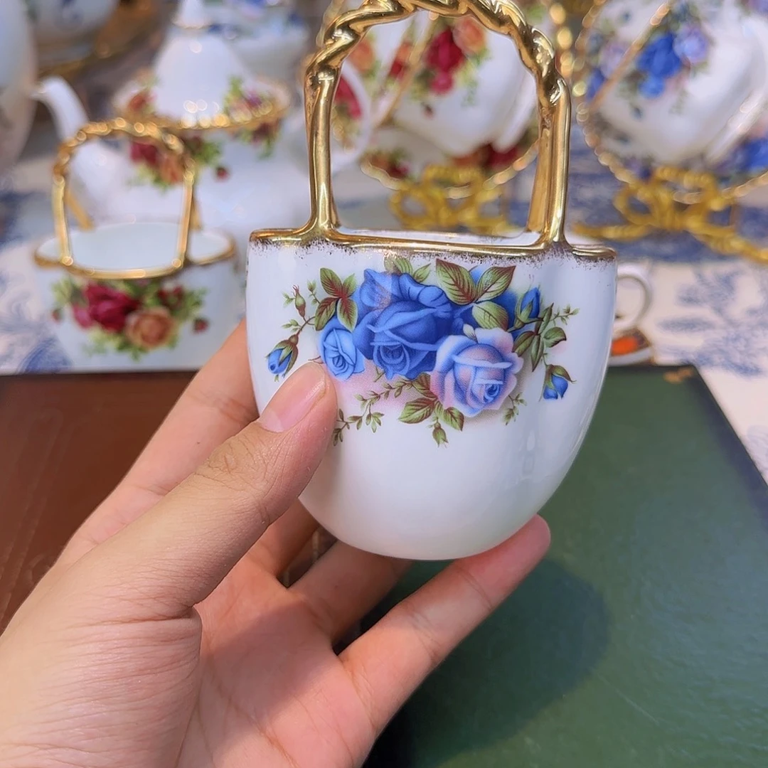 欧洲瓷器咖啡杯摆件系列