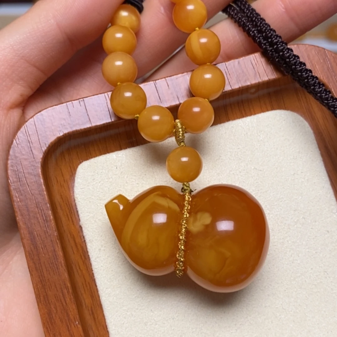 【闪购商品】未镶嵌颈饰蜜蜡项链