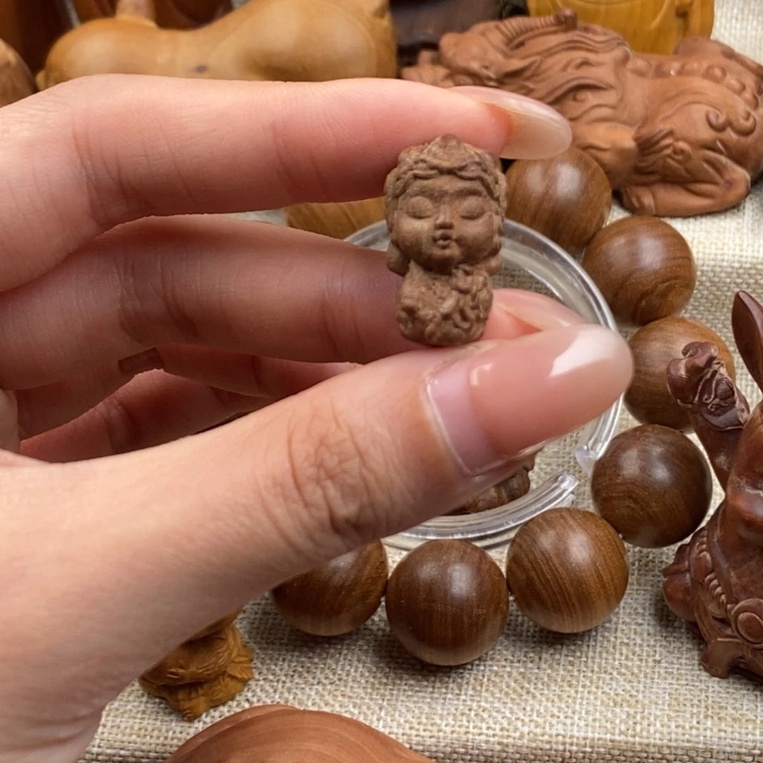 檀香木手串/手链迈索尔，老山檀香，奶香，度母