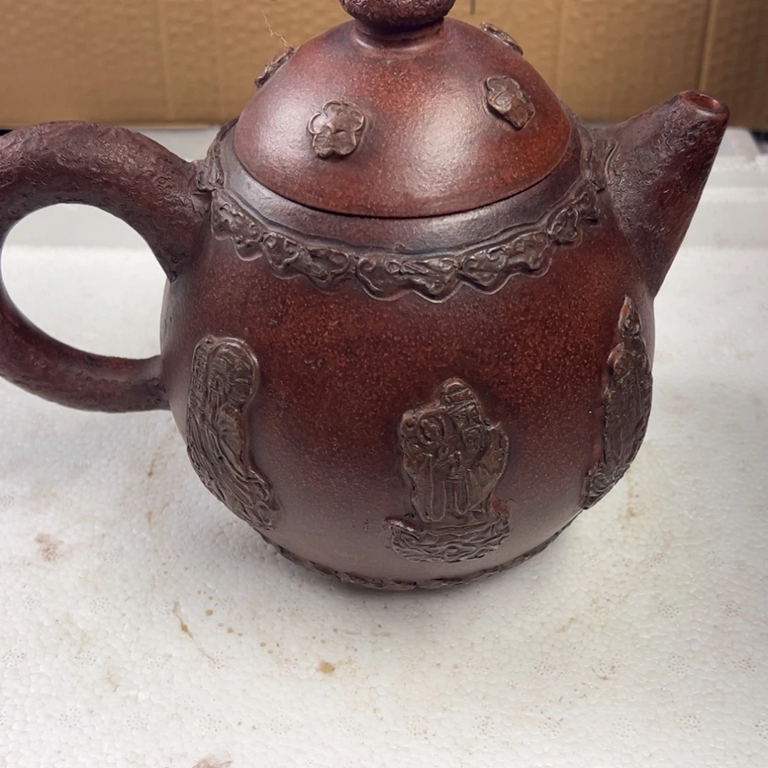 茶壶紫砂宜兴原矿紫砂壶1800毫升容量