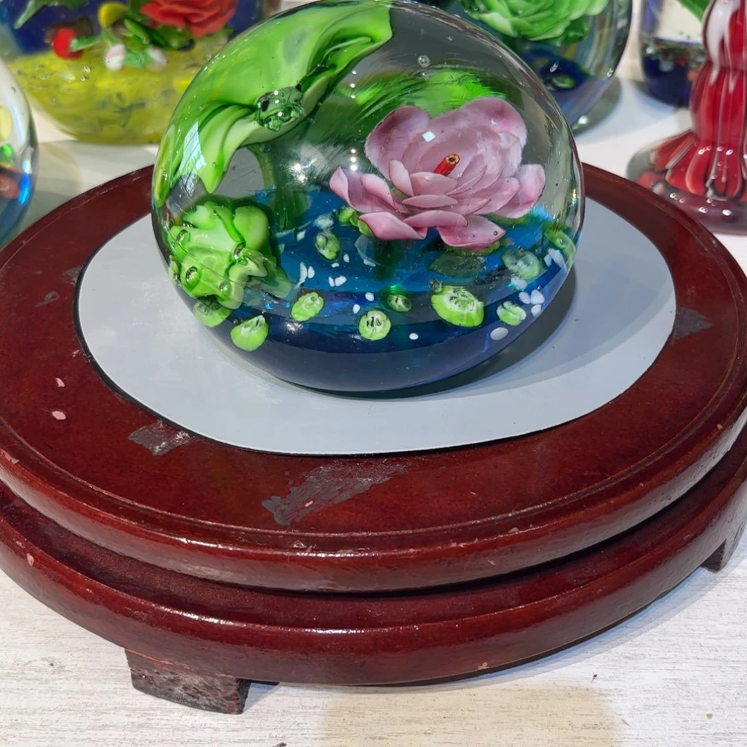 手工艺品琉璃纯手工瑕疵