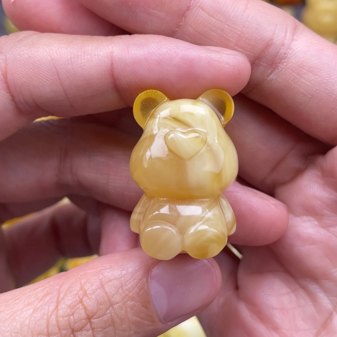 裸石琥珀未镶嵌蜜蜡