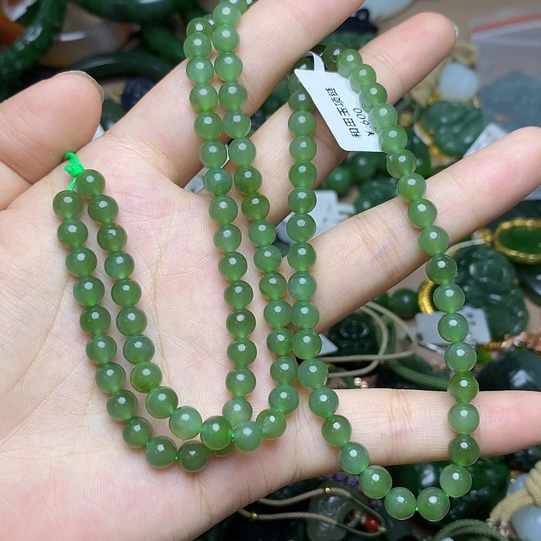 和田玉（碧玉）未镶嵌颈饰