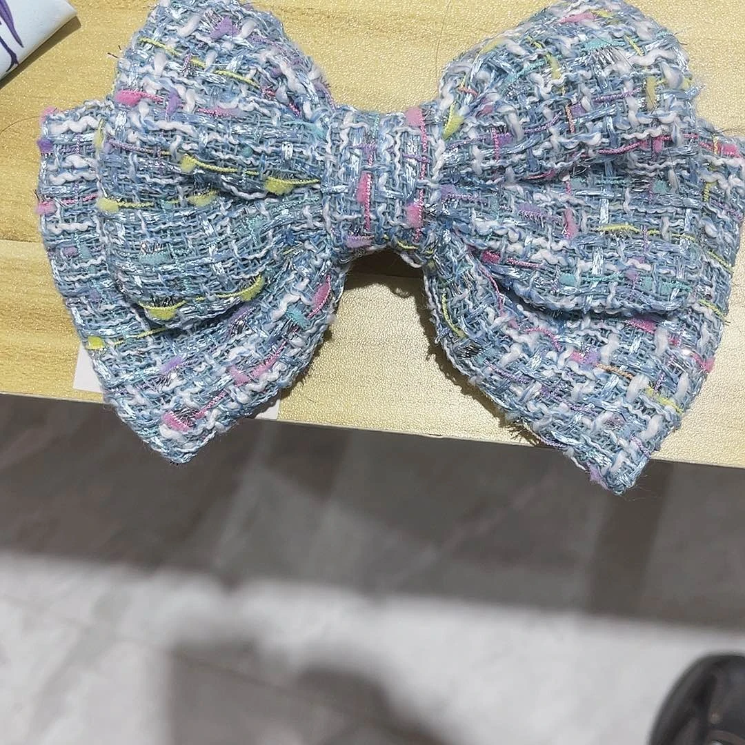 布艺铁合金蝴蝶结发夹