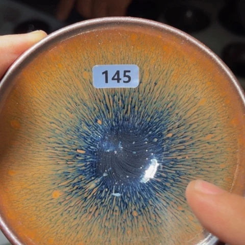 茶盏原矿原釉柴烧建盏