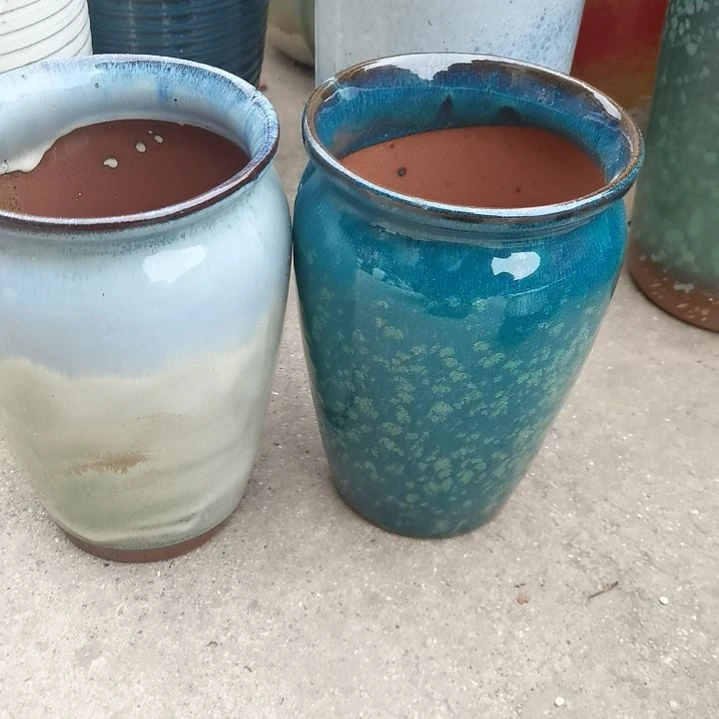 红陶口14高20瑕疵两个