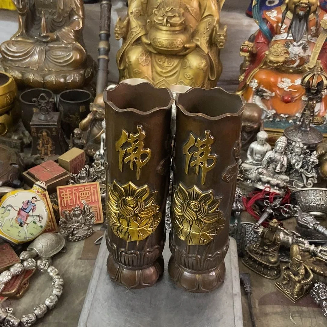 老杨，黄铜摆件，老杨黄铜