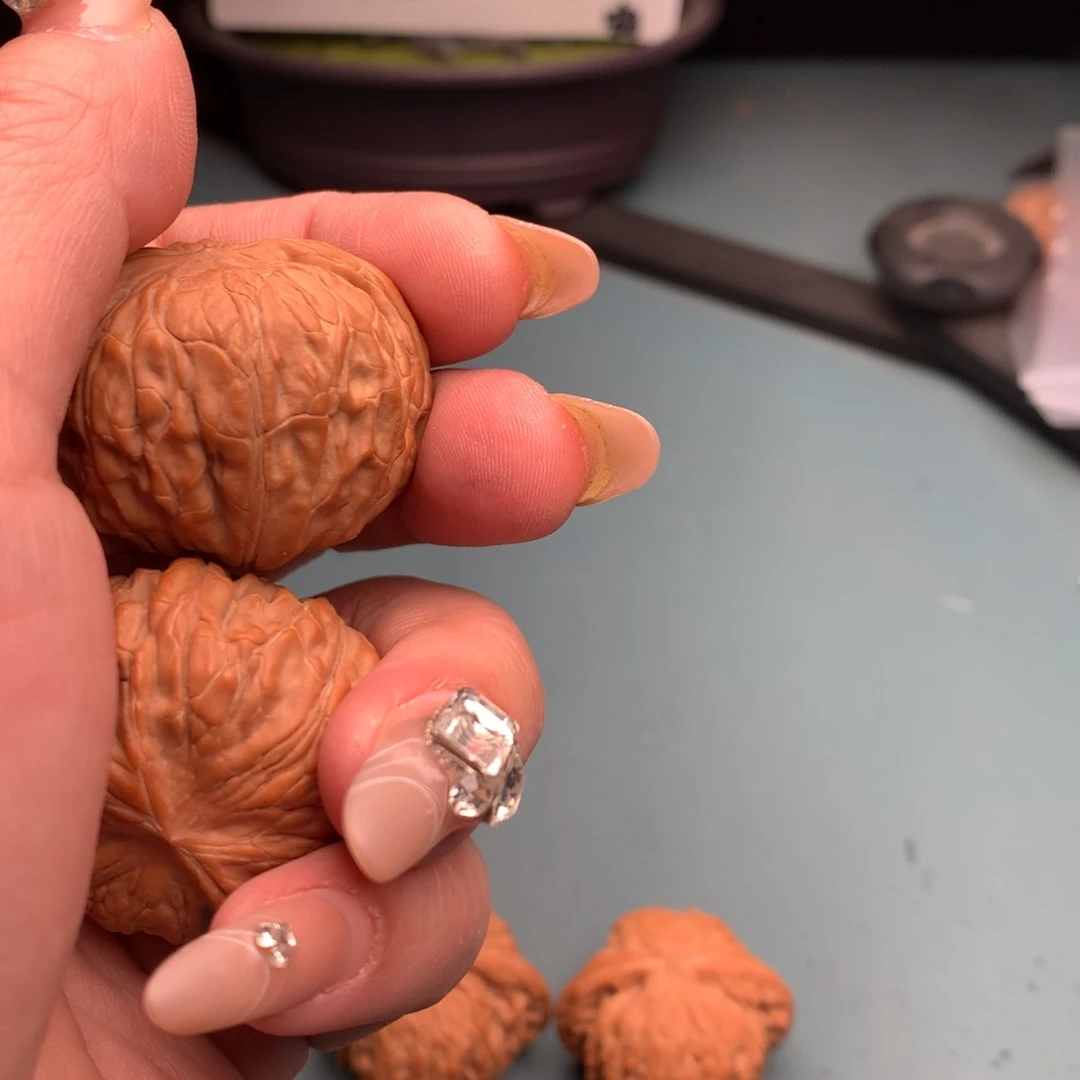 文玩核桃把件全品磨盘4041不是正磨