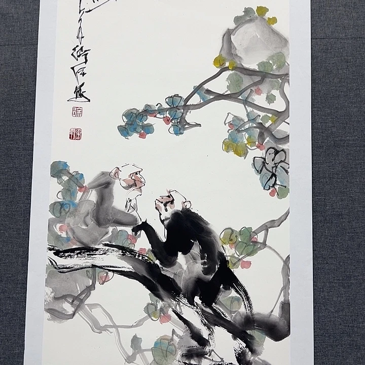国画书画作品多次