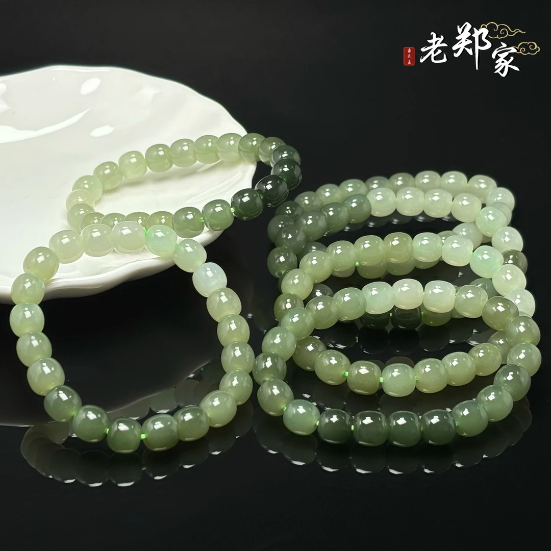 【老郑家】和田玉手串 多样性发一件 约9mm