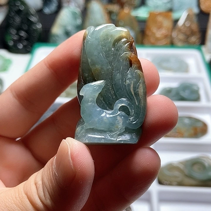 翡翠未镶嵌颈饰翡翠a货