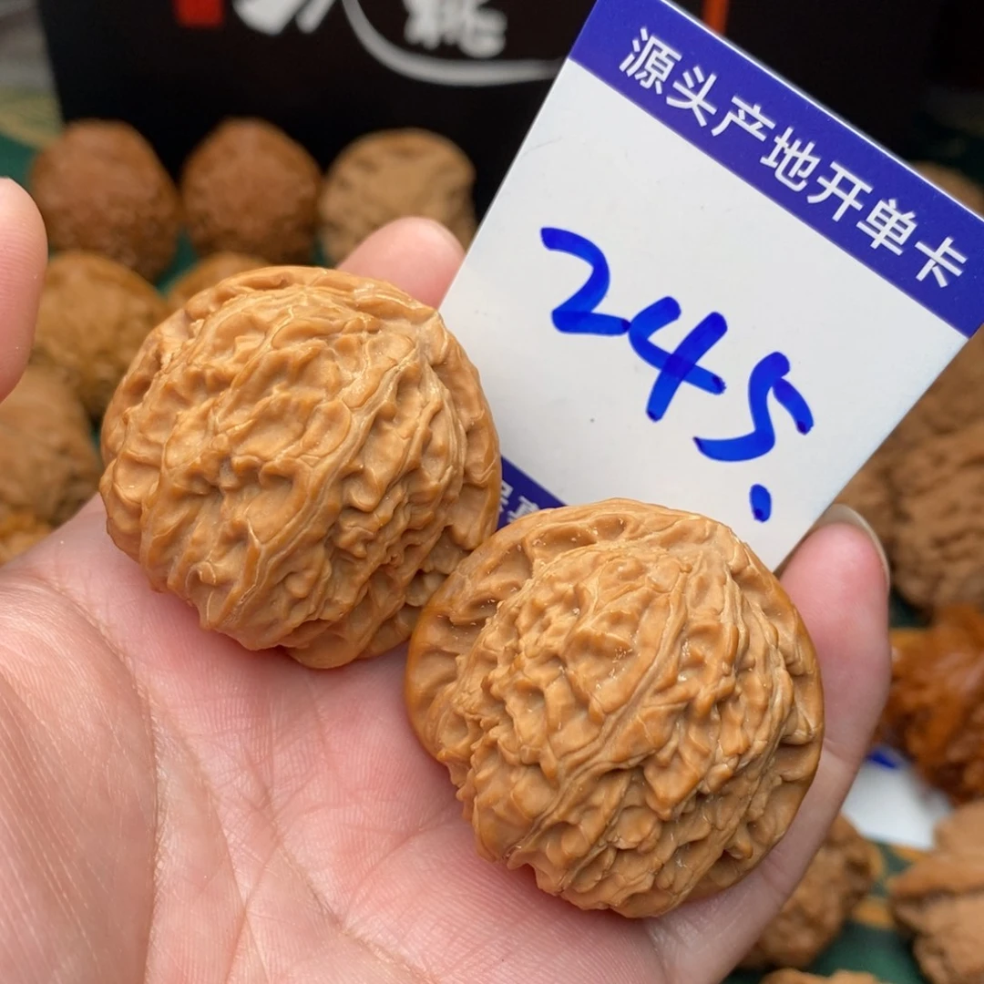 把件文玩核桃白狮子40