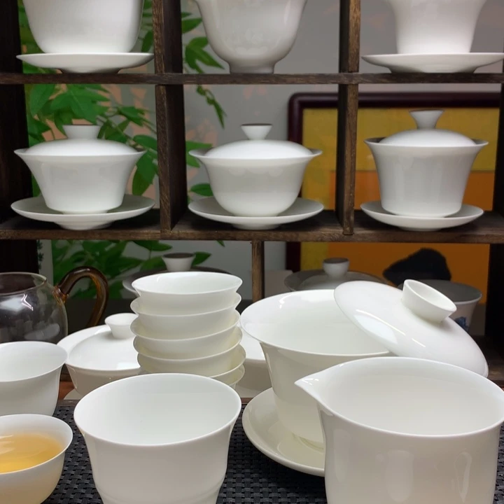 噗***呲马蹄盖下150ml+6只中马蹄杯45ml+100ml竹节杯+170ml公道杯