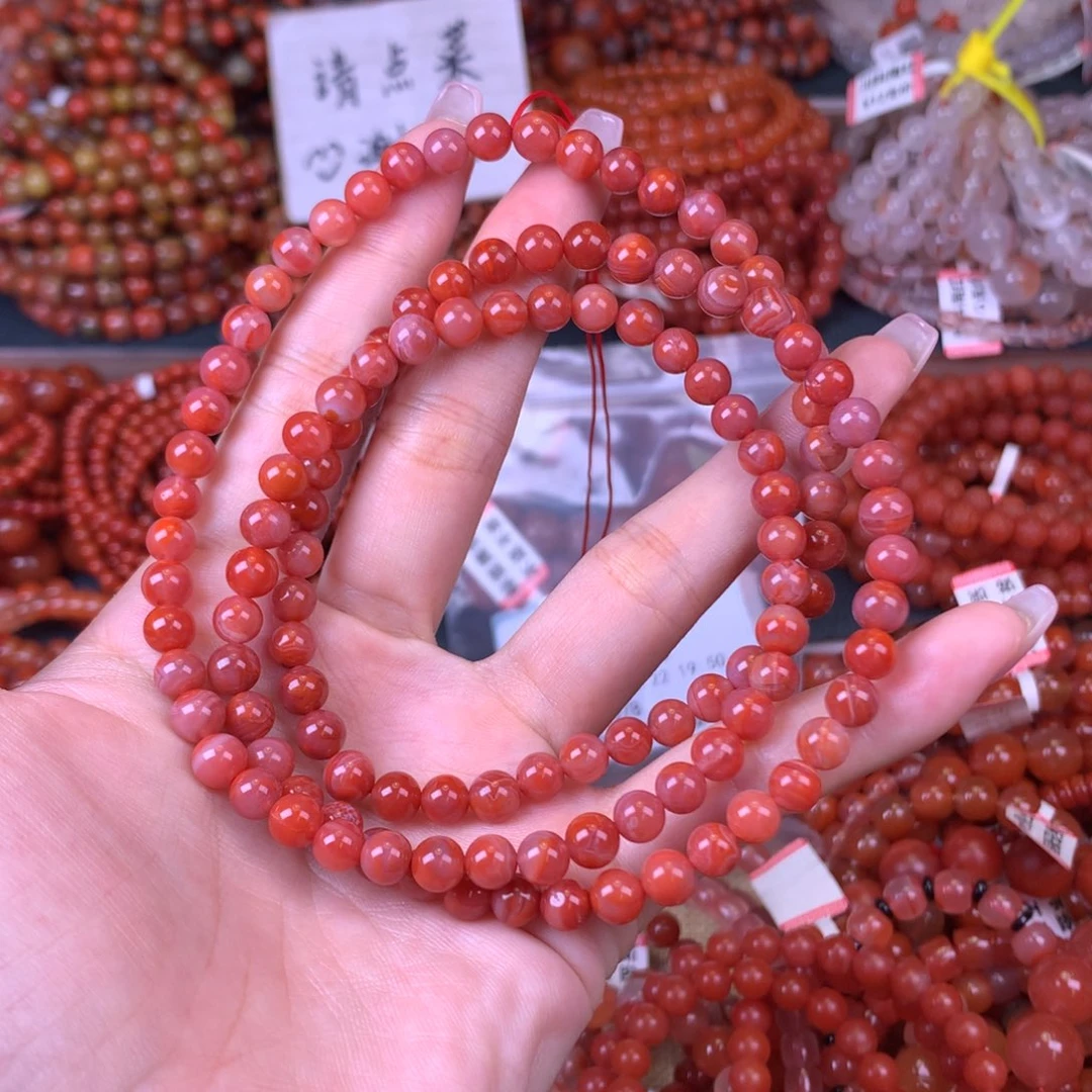 未镶嵌手链南红玛瑙卡6