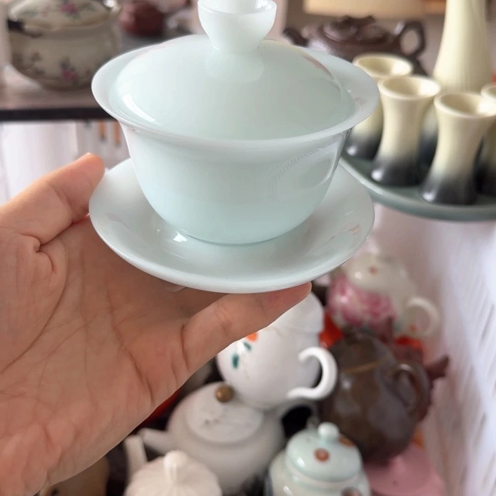 微瑕陶瓷茶具茶杯茶壶