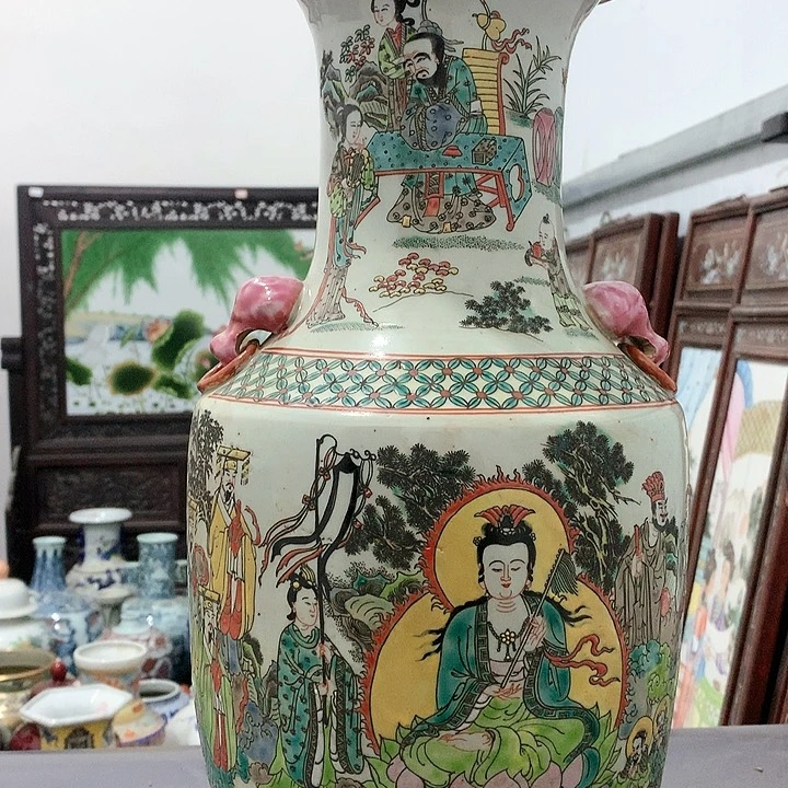 陶摆件博古架陶瓷摆件