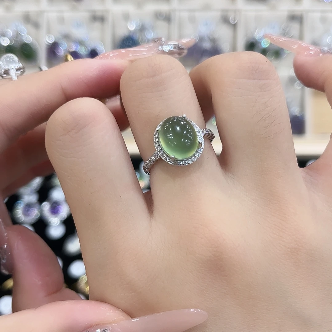 *****岫玉银S925镶嵌手链