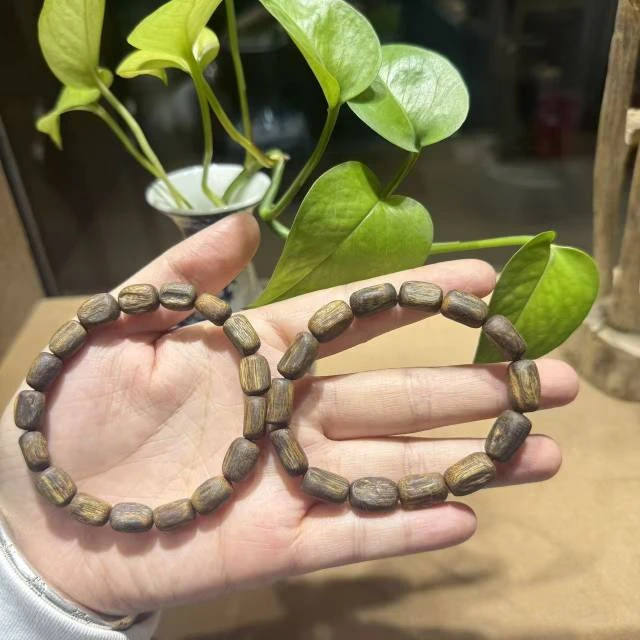 沉香【地主专属】29 G27229-白奇楠沉香树心油-多样性发其一-9-10mm