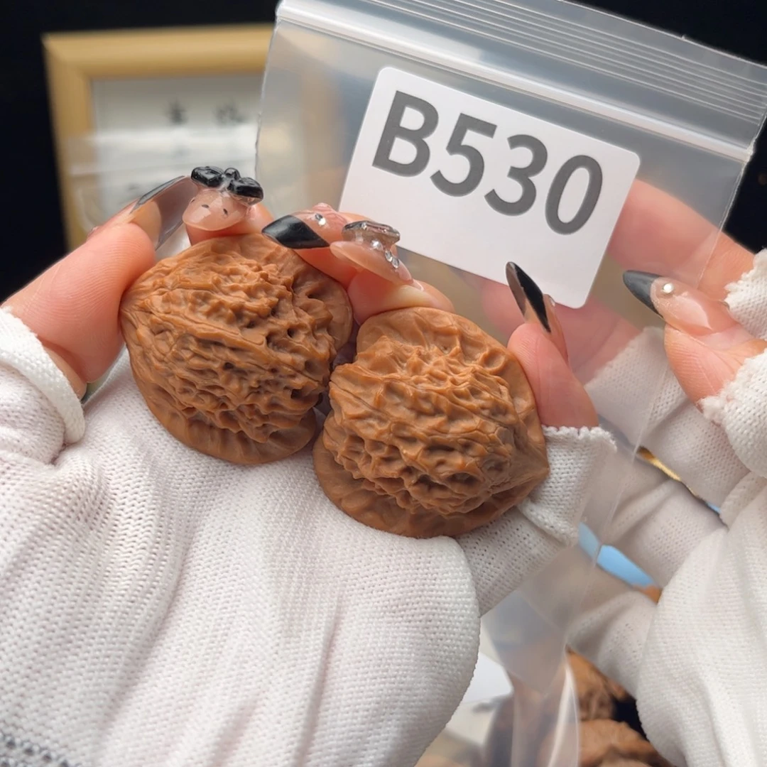 把件文玩核桃37七步沟b530
