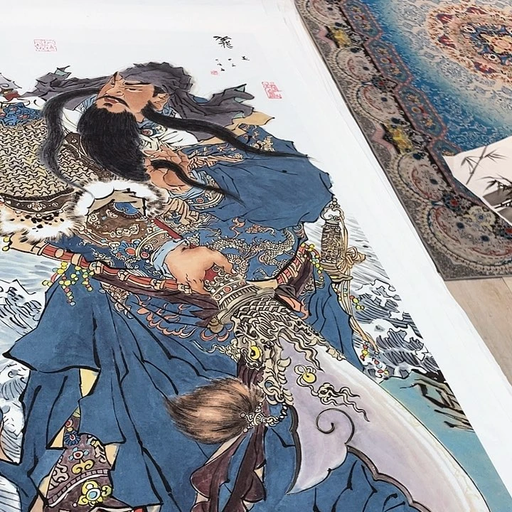 国画书画描金拓染金石传拓手写