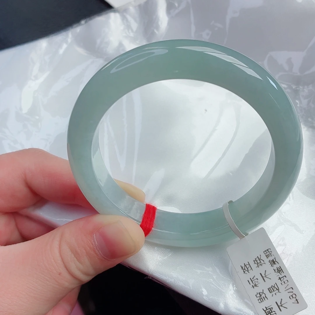 翡翠未镶嵌手镯天然翡翠A货