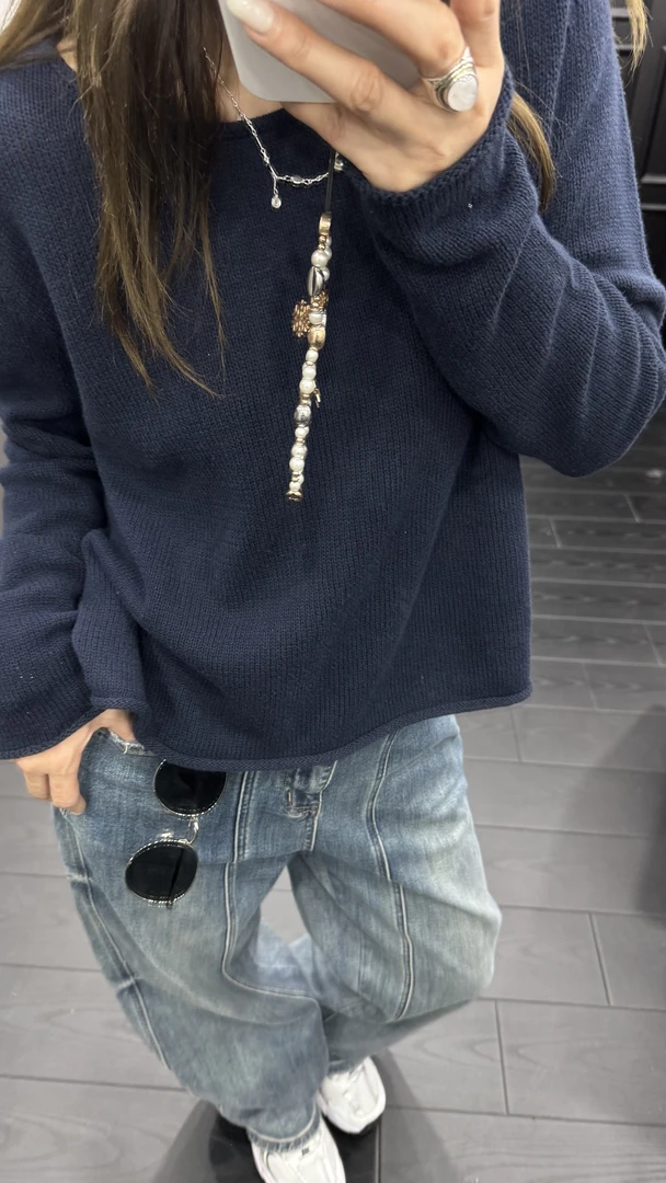 【Azlg】Jolie 经典韩式套头毛衣XR2517