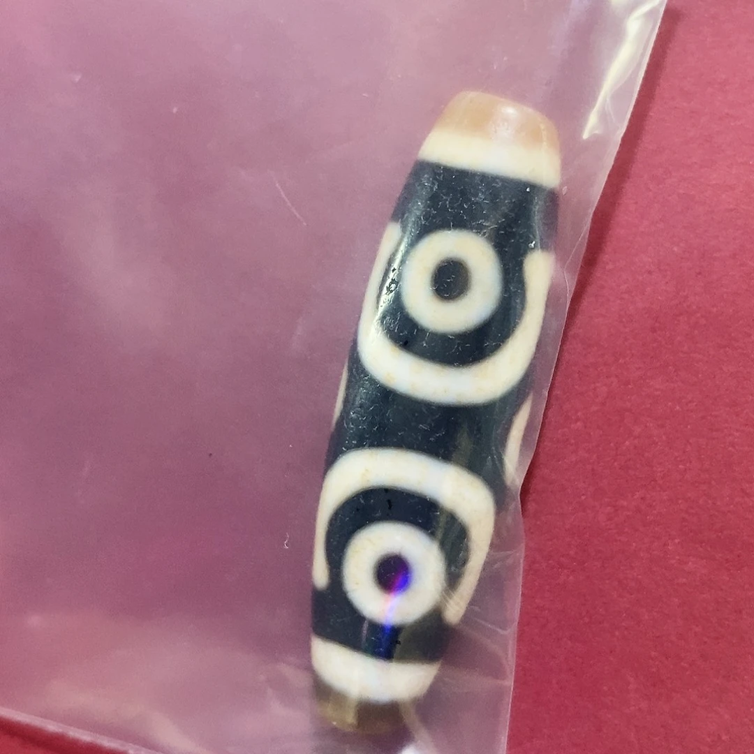 天***和玛瑙/玉髓（覆膜）未镶嵌颈饰行运无覆膜六眼