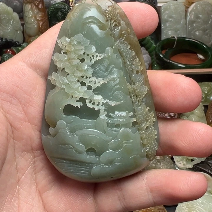 未镶嵌和田玉把件
