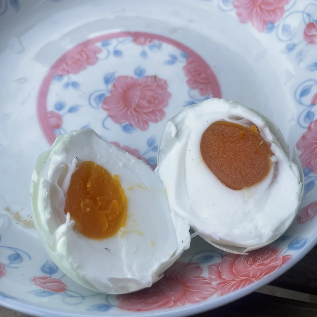 农家手工自制糖心皮蛋，咸鸭蛋