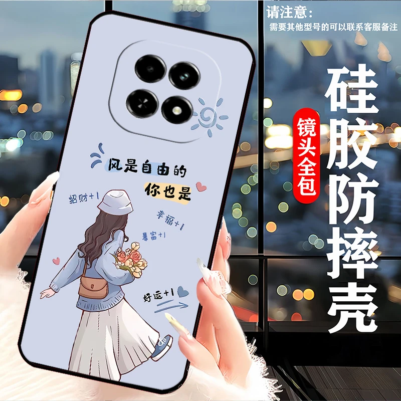 realmeV60手机壳RMX3995耐脏全包新款网红女硅胶防摔软壳真我V60