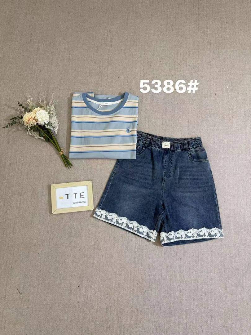 【TTE严选】2025夏装魅力轩5386四分短裤（0702-11）
