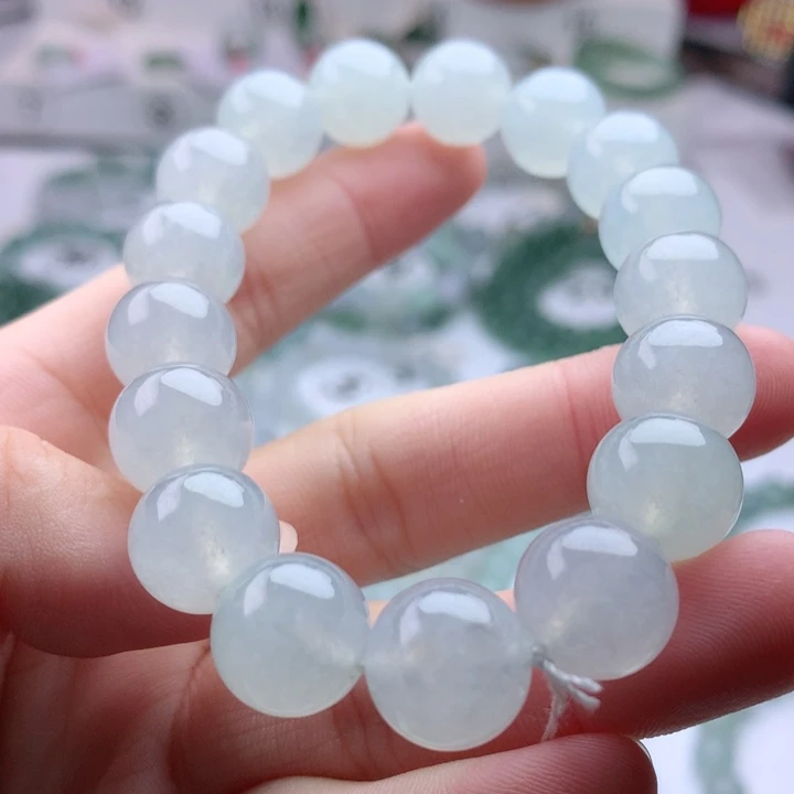 未镶嵌手串翡翠卡12