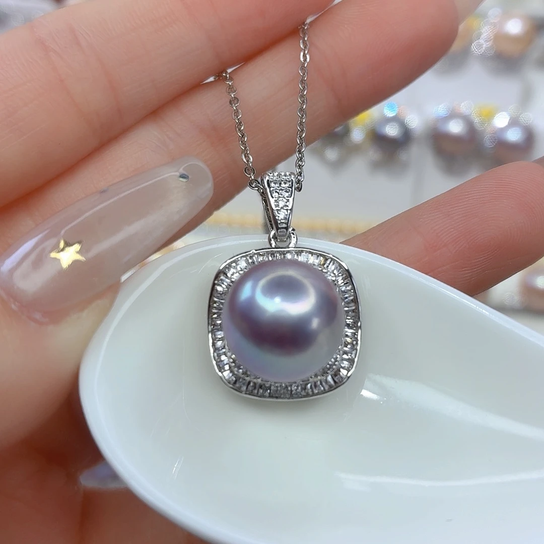 淡水珍珠颈饰合金