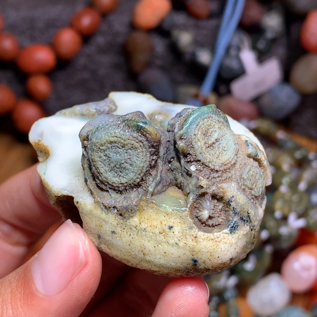 未镶嵌玛瑙/玉髓珠宝半成品